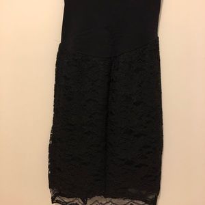 Motherhood Maternity Lace Skirt